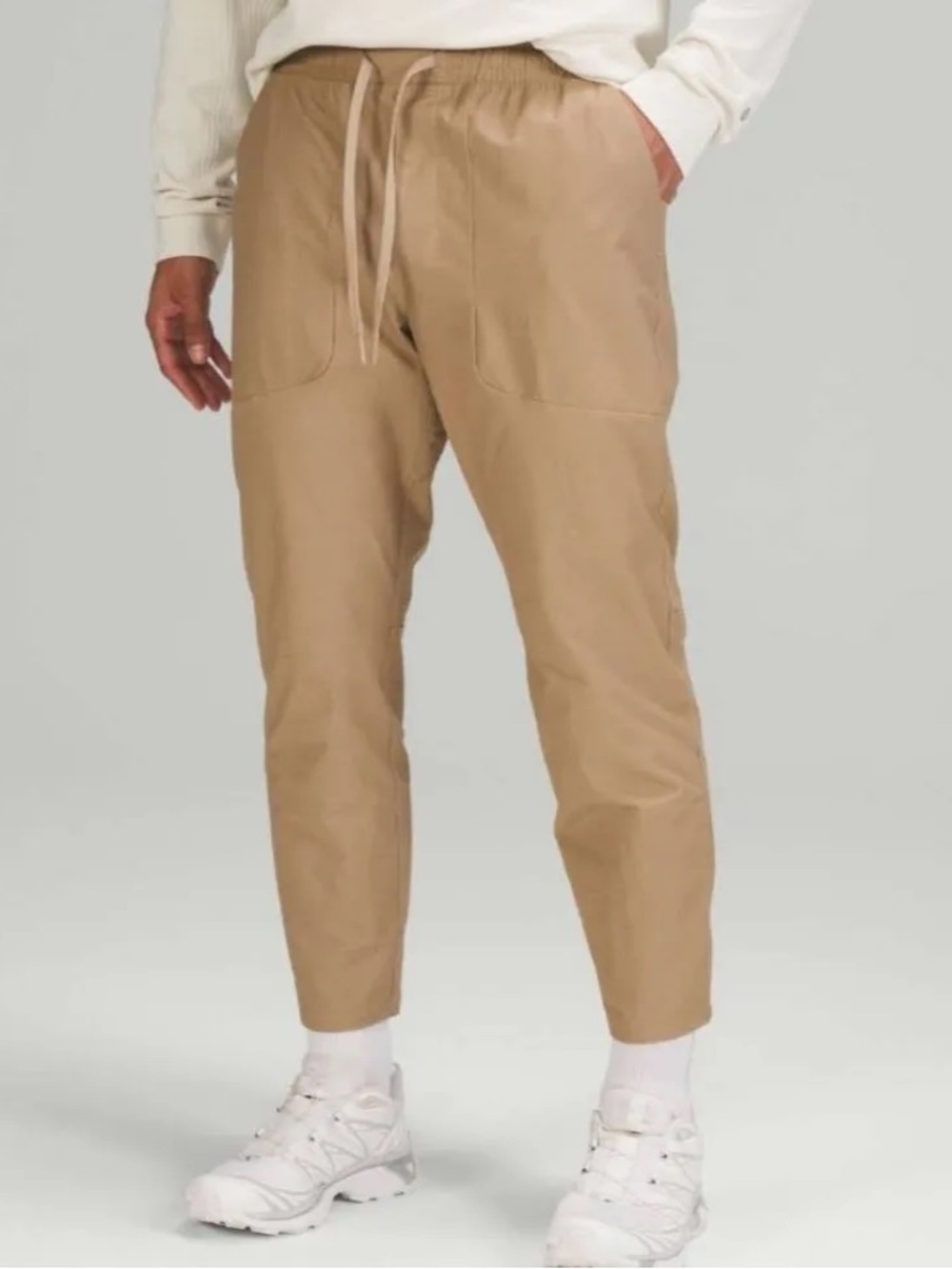 lululemon athletica Men's Khaki/Tan Drawstring Jogger Pants